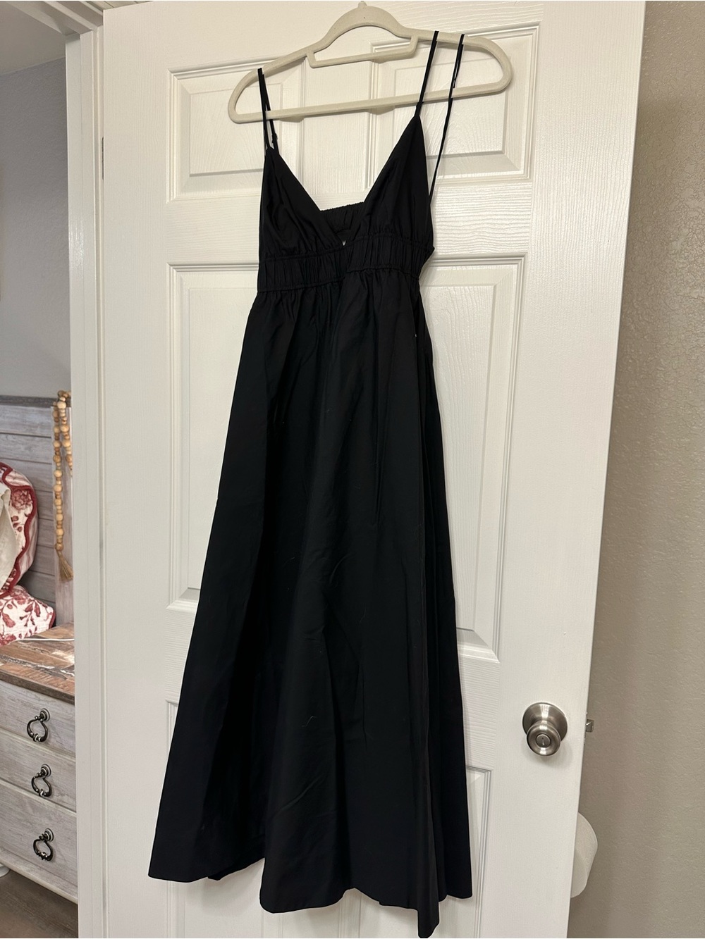 ARITZIA Encourage Poplin Dress Black - Picture 3 of 6